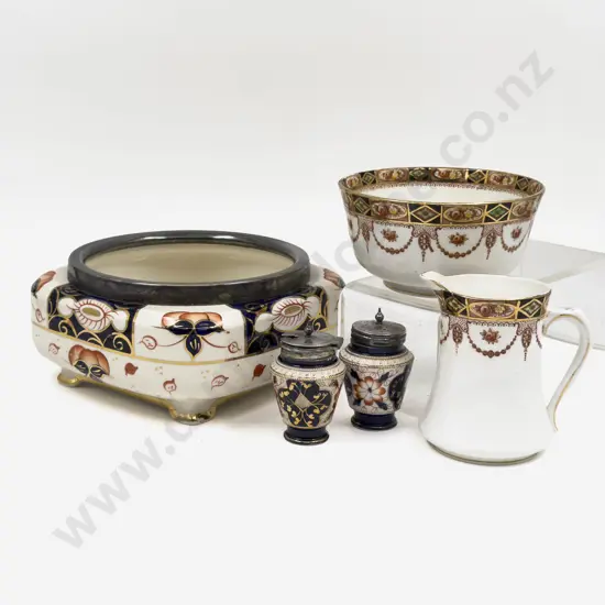 Qty of Assorted Imari Pattern China