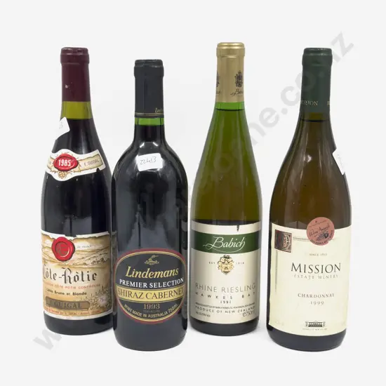 Four Assorted Bottles of Wine