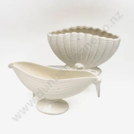 Sylvac Shell Vase together with Roydon Pottery Vase