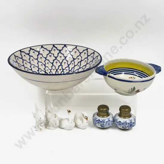 Small Qty of Assorted incl Novelty Salt & Peppers etc
