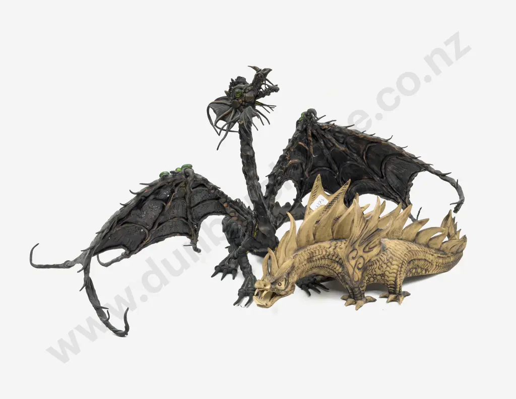 Five Assorted Dragon Ornaments Image 1++