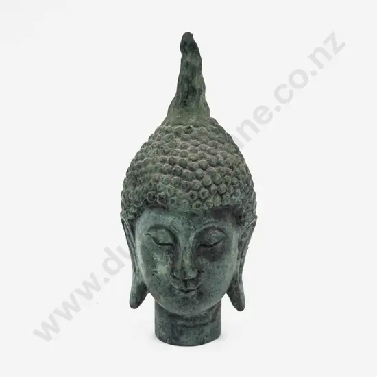Thai Bronze Buddha Head