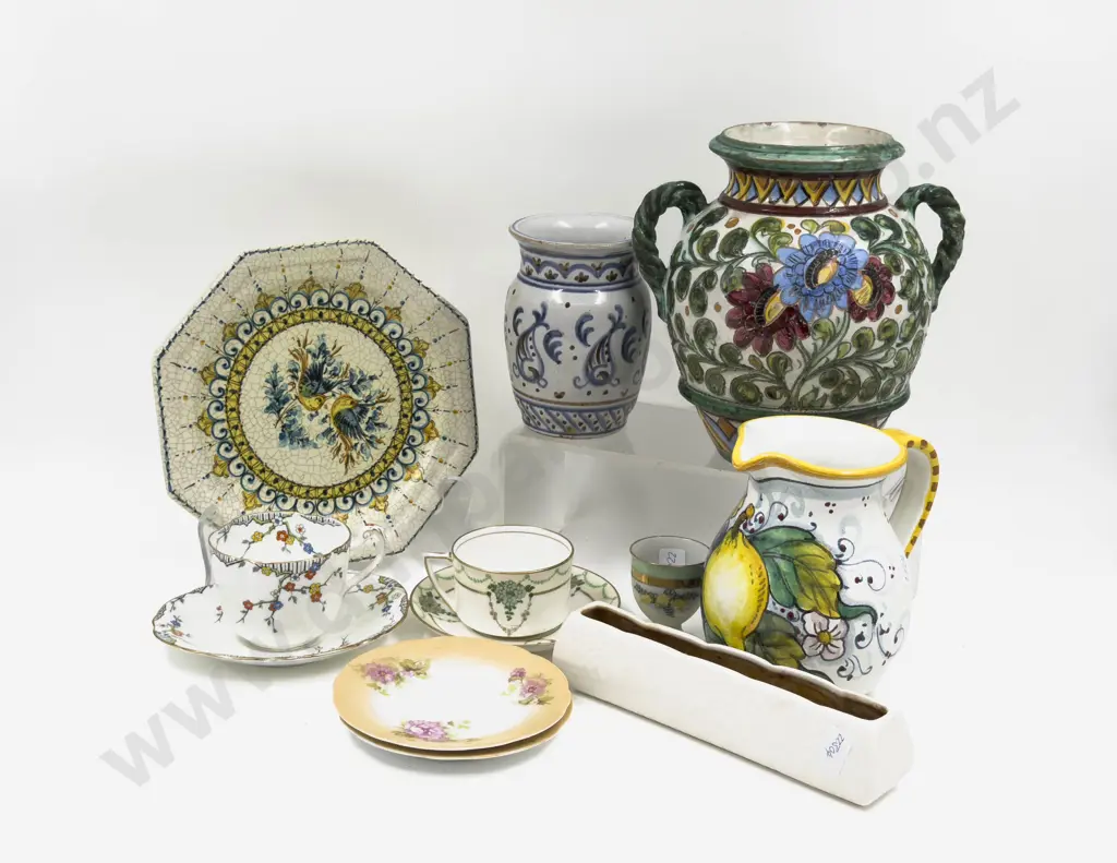 Small Sylvac Flower Trough & Assorted Fancy China Image 1++