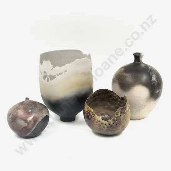 Four Pces of NZ Pottery
