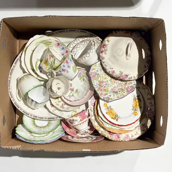 Box Qty of Assorted Fancy Tea China