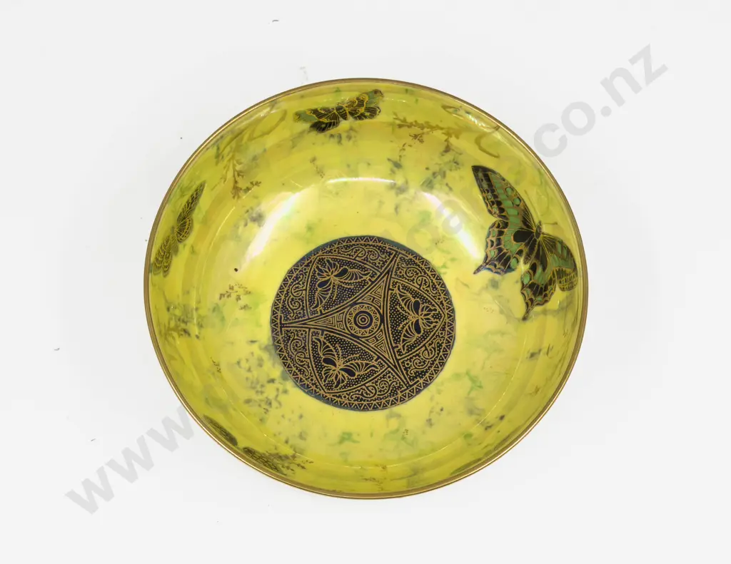 Aynsley Butterfly Pattern Lustre Bowl Image 1++