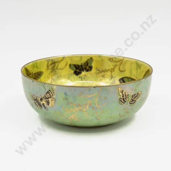 Aynsley Butterfly Pattern Lustre Bowl