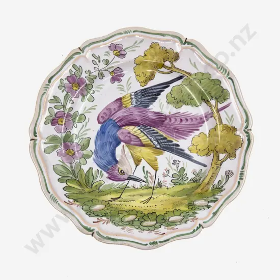 Antique Chelsea Decorative Bird Wall Plate