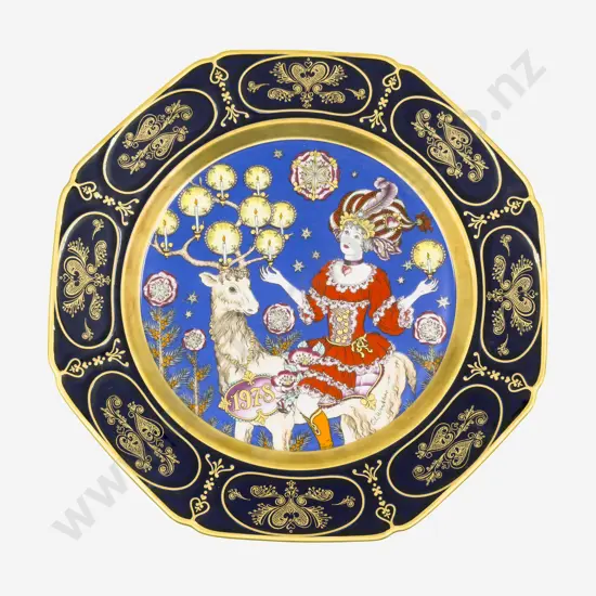 Hutschenreuther "Ole Winther" Comm. Christmas Wall Plate