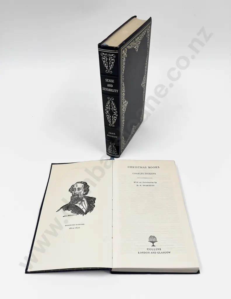 Jane Austen 'Sense and Sensibility' together with Charles Dickens 'Christmas Books' Image 1++