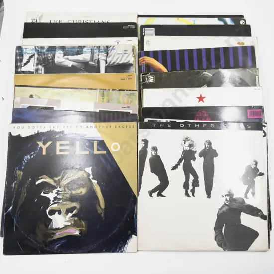 Qty of Assorted Vintage Vinyl Records