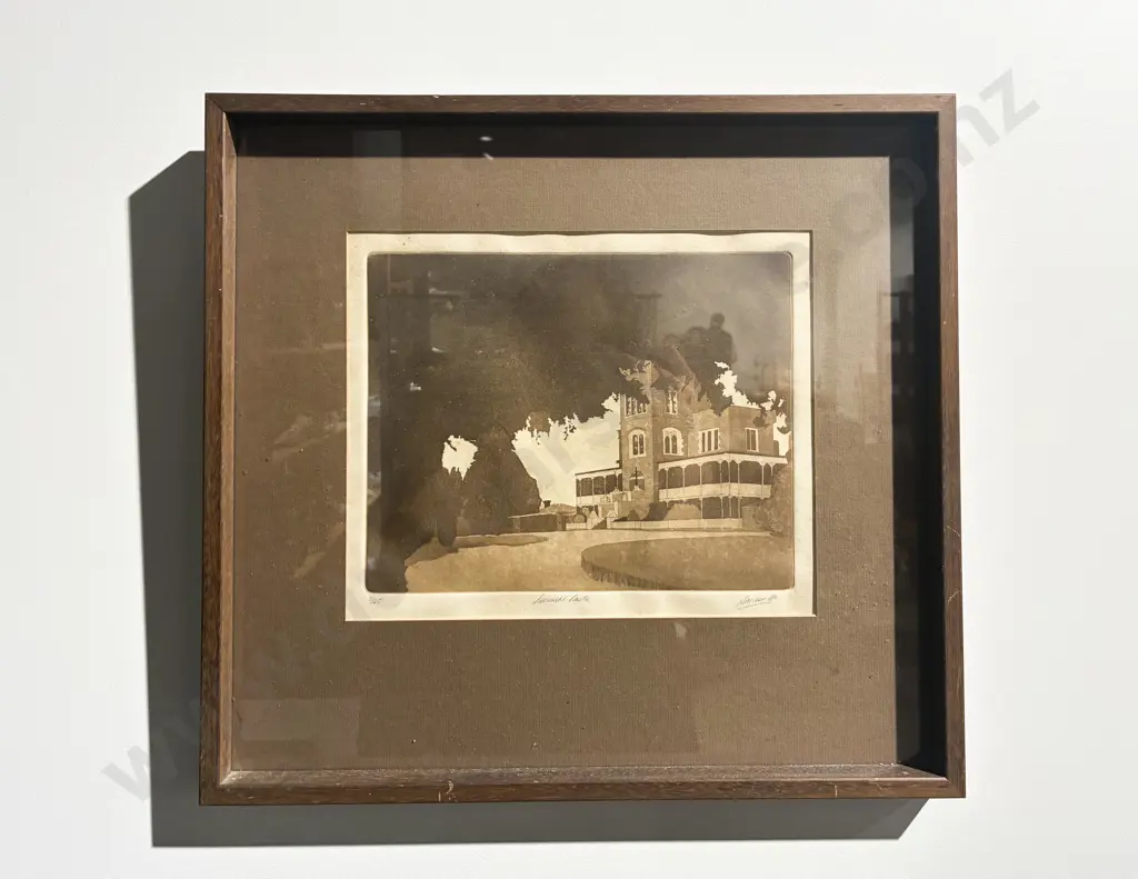 Graham Sanders - Larnach's Castle - Etching & Aquatint Image 1++