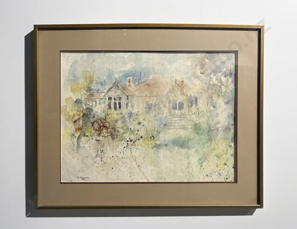 Tui McLauchlan - Peppertree Cottage - Watercolour Image 1++