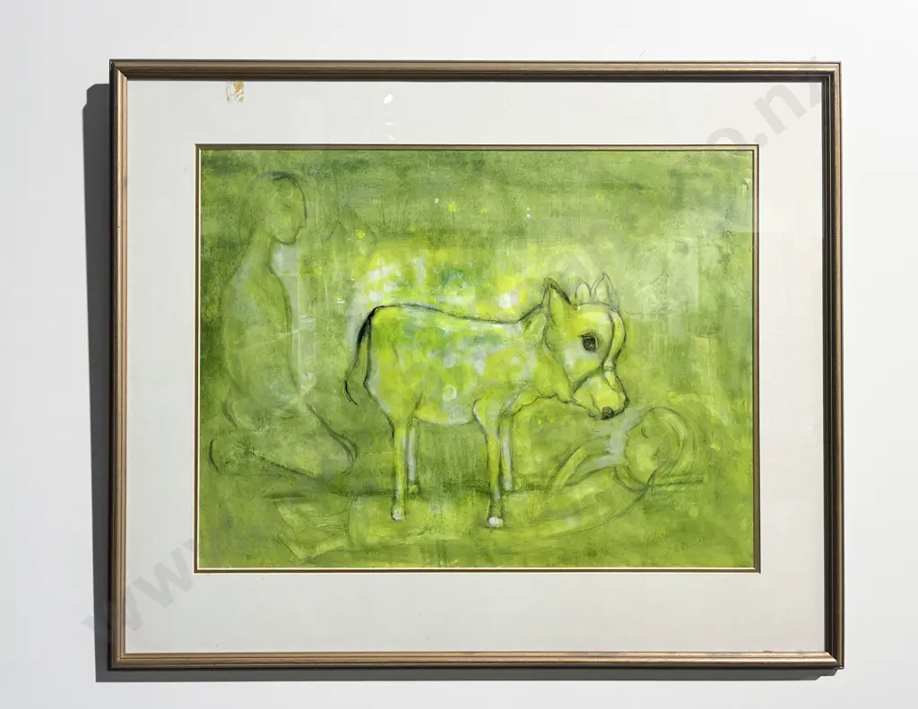 Ellinore Ginn - To Lie On Grass - Watercolour Image 1++