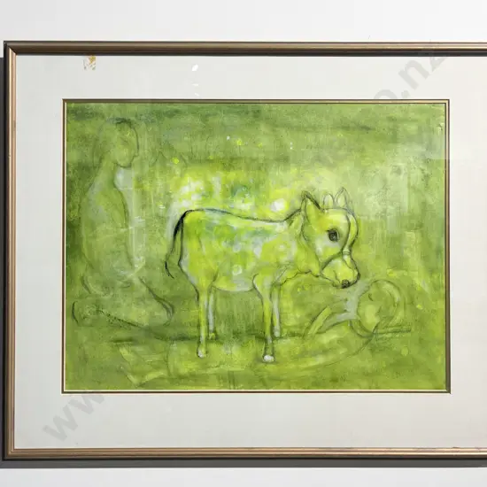 Ellinore Ginn - To Lie On Grass - Watercolour
