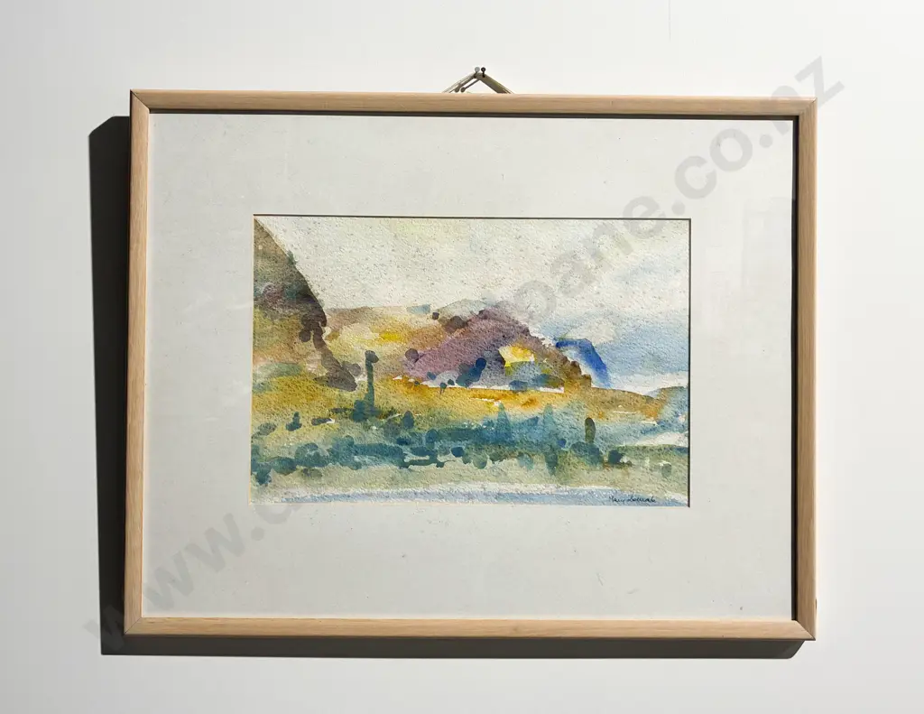 Mary Zohrab - From The Lake Omnimiawai Point - Watercolour Image 1++