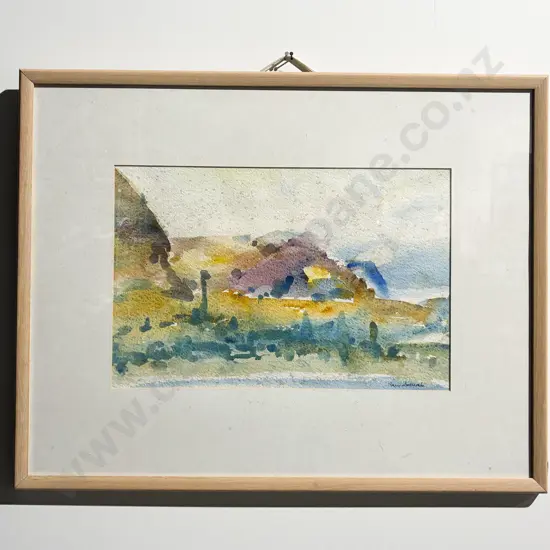 Mary Zohrab - From The Lake Omnimiawai Point - Watercolour