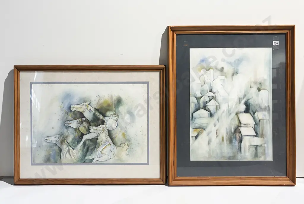 Katherine Jones Madill - Architectural Study - Watercolour Image 1++