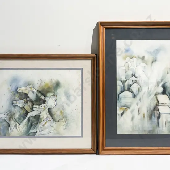 Katherine Jones Madill - Architectural Study - Watercolour