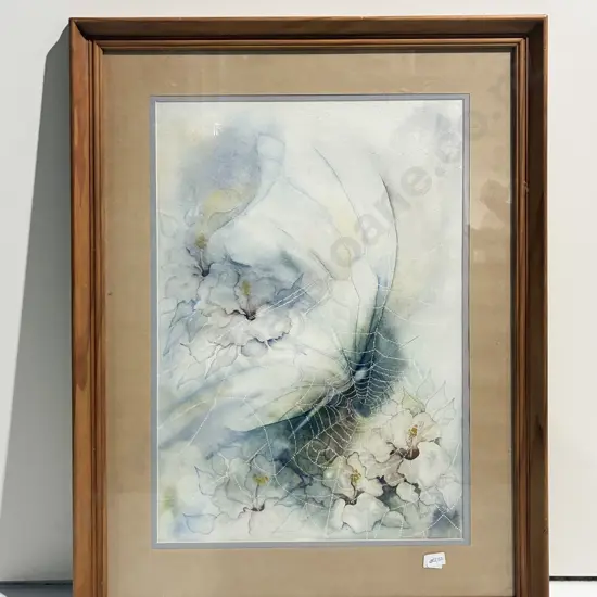 Katherine Jones Madill - Spiderweb - Watercolour