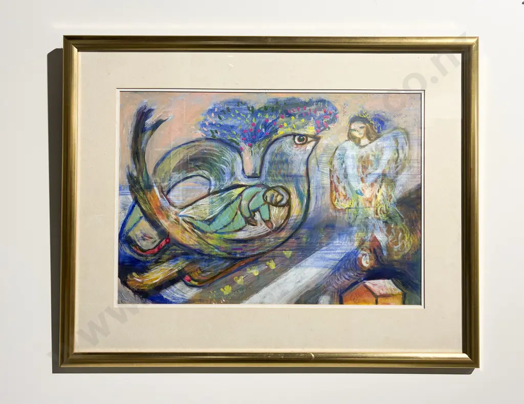 Ellinore Ginn - Fight of the Seraphin - Watercolour Image 1++