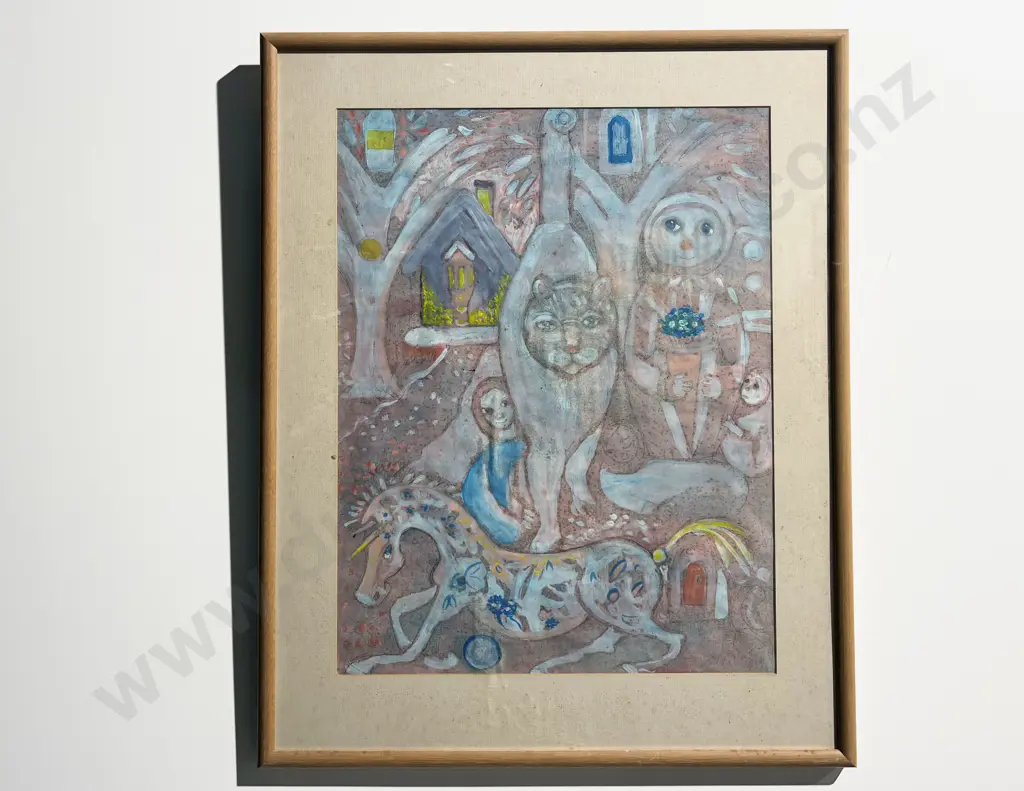 Ellinore Ginn - Le Chat - Watercolour Image 1++