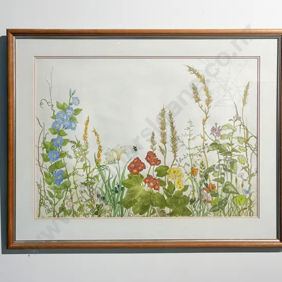 Beth Nicholson - Botanic Study - Pen & Watercolour