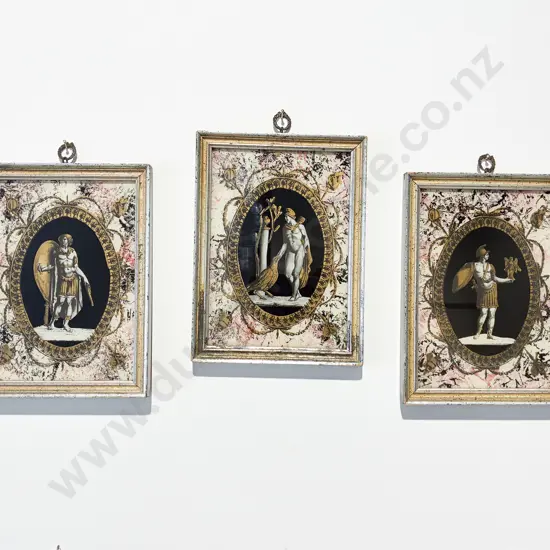 Set of Three Prints Depicting Classical Scenes