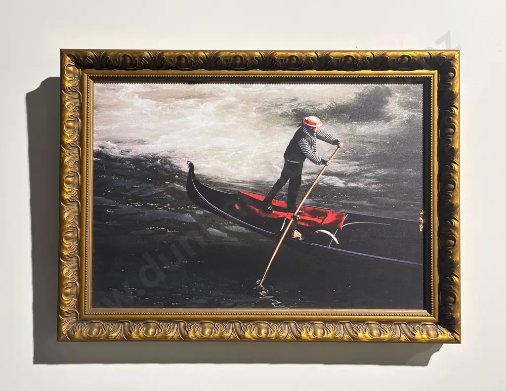 Print on Canvas in Ornate Gilt Frame Image 1++