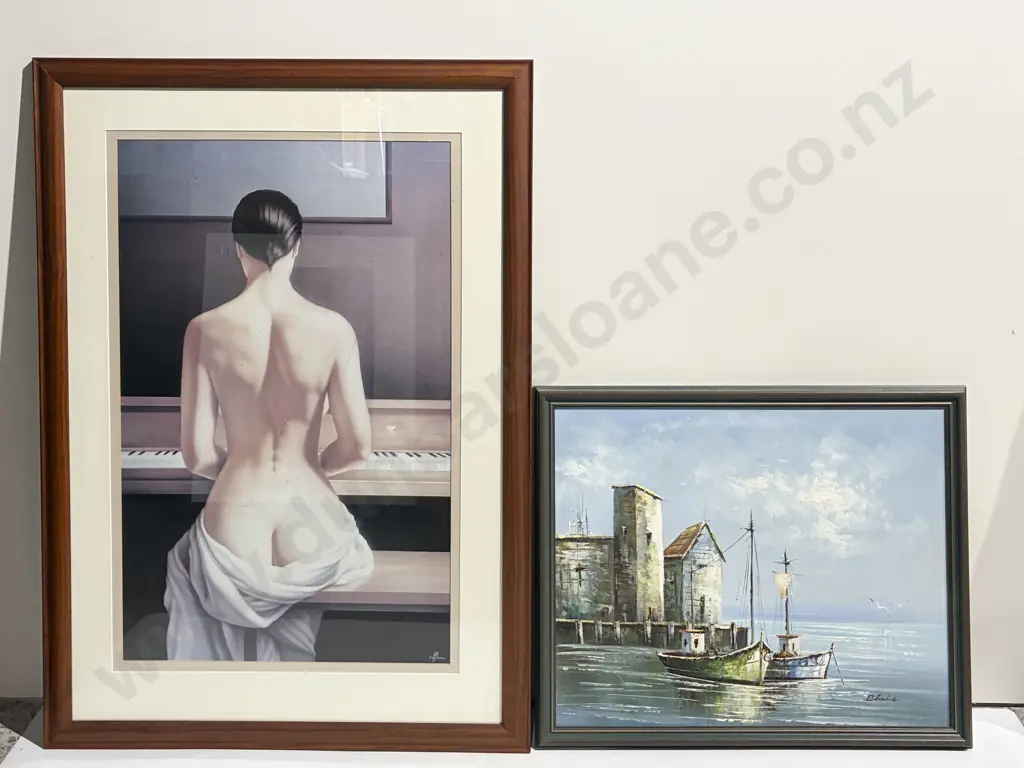 Five Assorted Framed Prints Image 1++