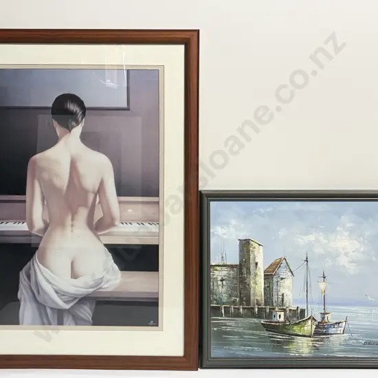 Five Assorted Framed Prints