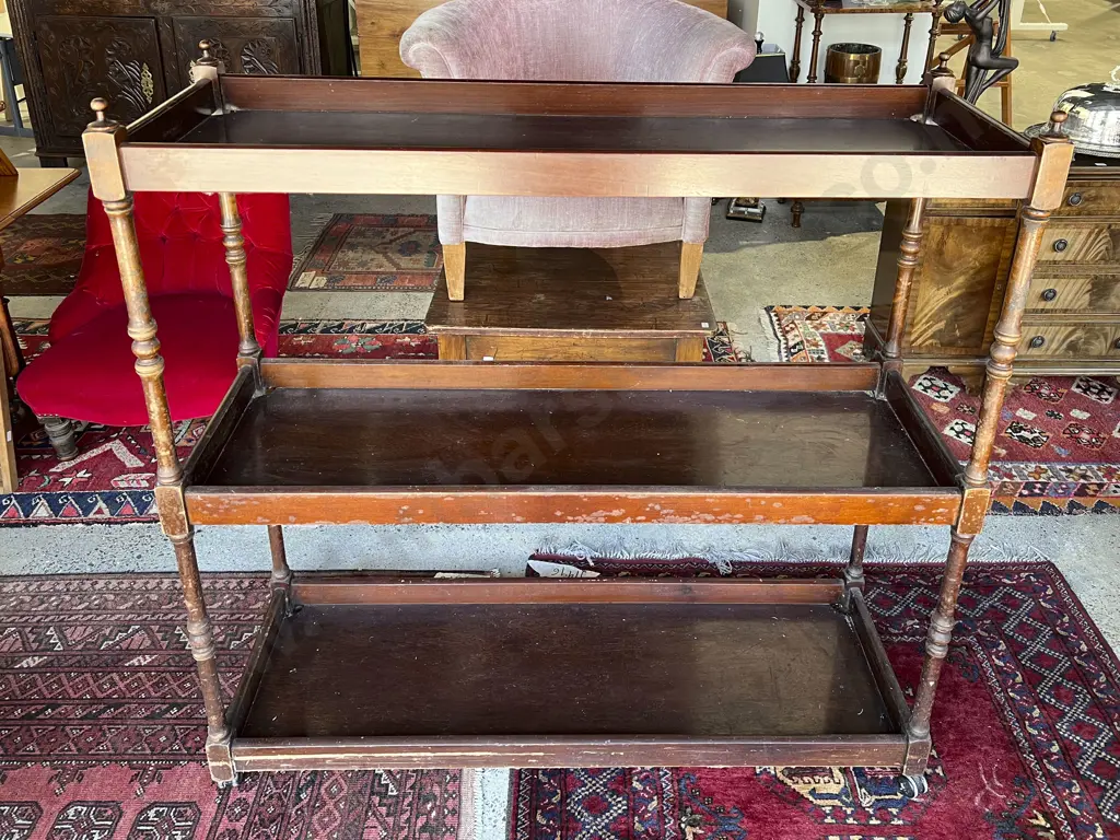 Mahogany Dumb Waiter Image 1++