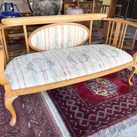 NZ Kauri Parlour Settee