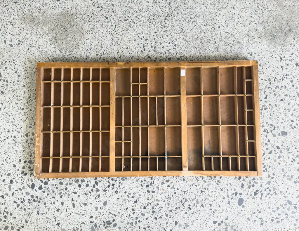 Vintage Printers Tray Image 1++
