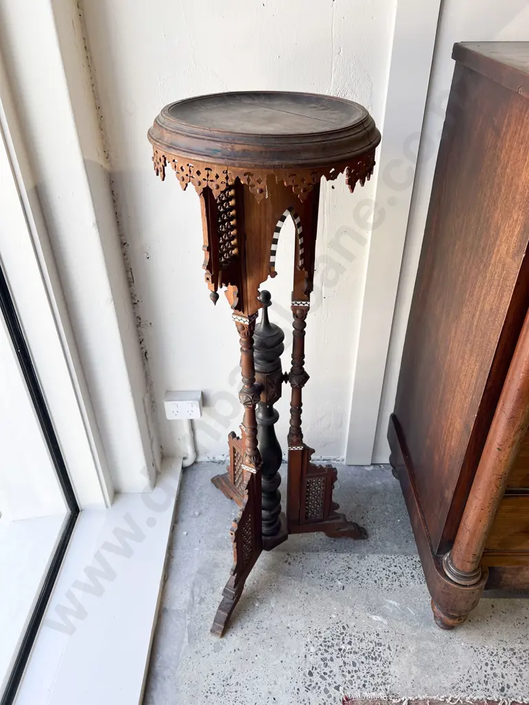 C19th Moroccan Torchere Image 1++