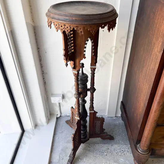 C19th Moroccan Torchere