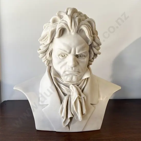 Alabaster Bust of Beethoven