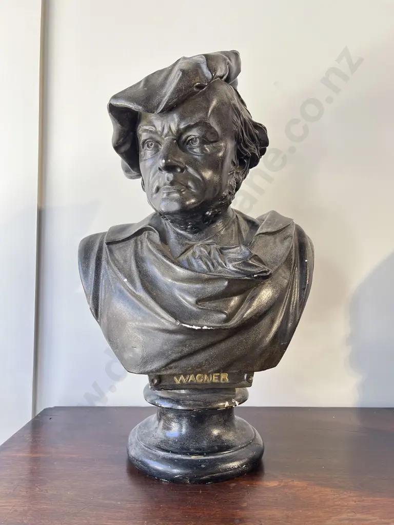 Bronze Style Bust of Wilhelm Richard Wagner Image 1++