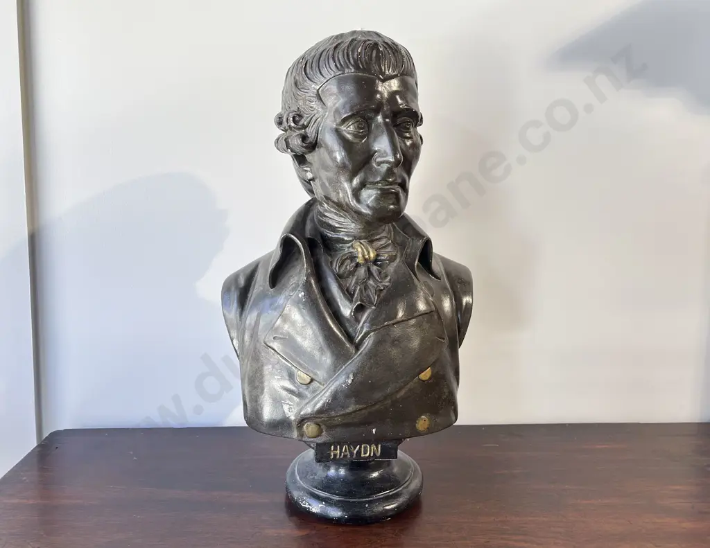 Bronze Style Bust of Joseph Haydn Image 1++