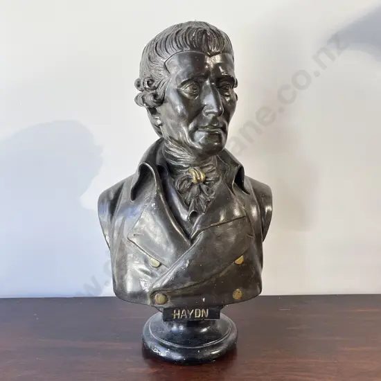 Bronze Style Bust of Joseph Haydn
