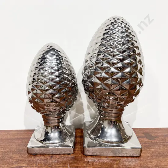 Graduated Pair of Modern Decorative Finials
