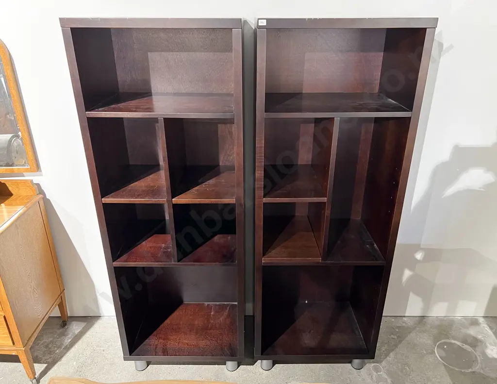 Pair of Modern Bookcases Image 1++