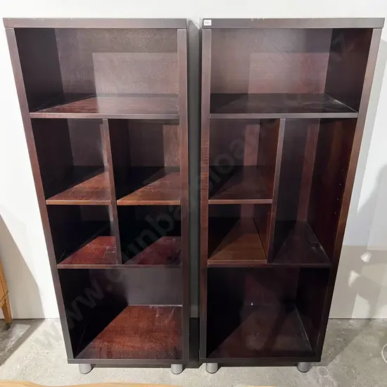 Pair of Modern Bookcases