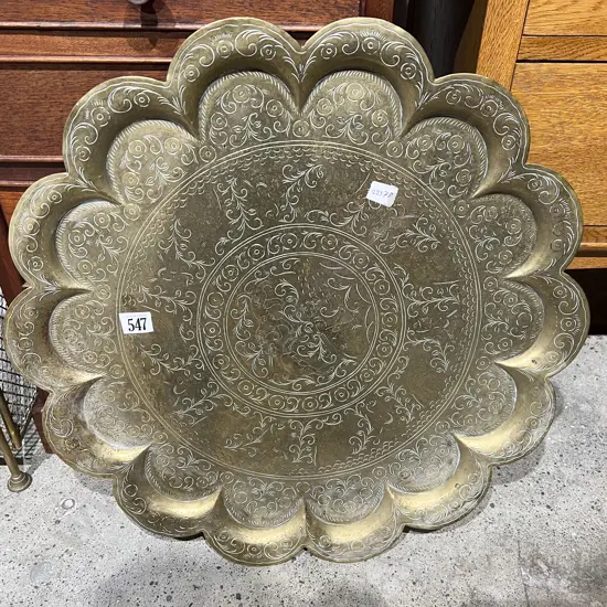 Decorative Brass Charger