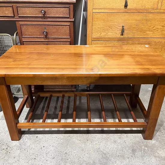 Rectangular Two Tier Coffee Table